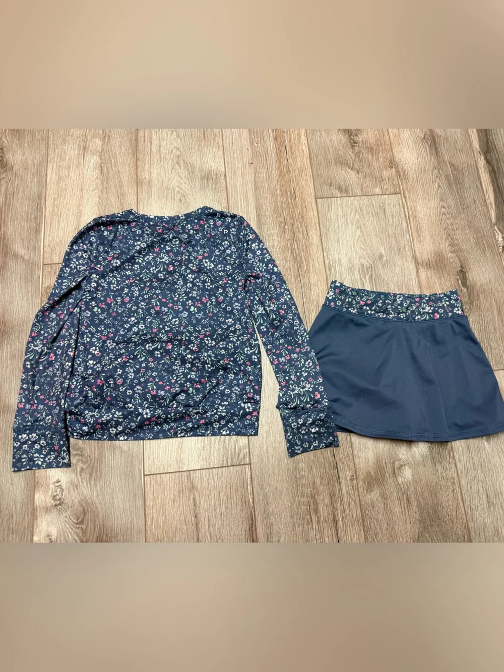 Osh’Kosh B’Gosh Floral Top & Skirt👧🏻